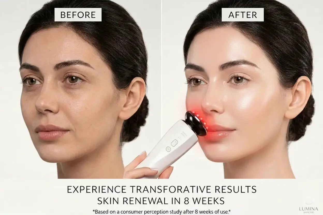 3-in-1 Red Light Facial Massager PRIME STORE Beauty Device PRIME STORE