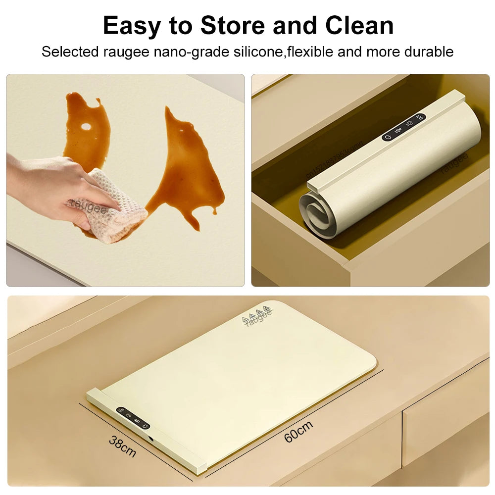 Foldable Electric Food Warmer Mat