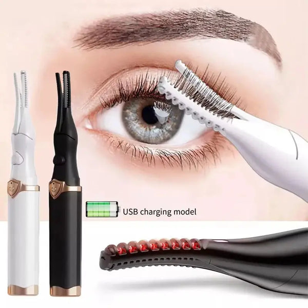 Heated Eyelash Curler salon perfect lashes PRIME STORE Beauty Device PRIME STORE