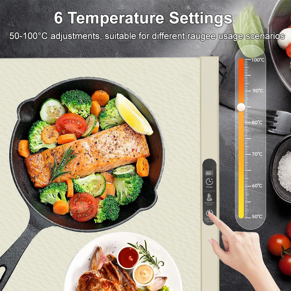 Foldable Electric Food Warmer Mat