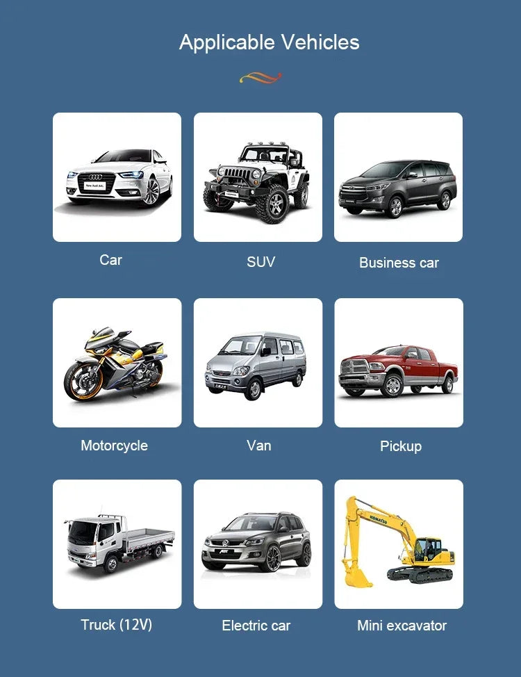 30000mAh Car Battery Starter Portable Charger Auto Jump Starter 12V Petrol Diesel Car Emergency Booster Start Power Supply