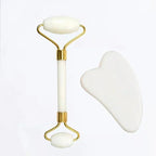 Heart-style natural stone facial massage tool